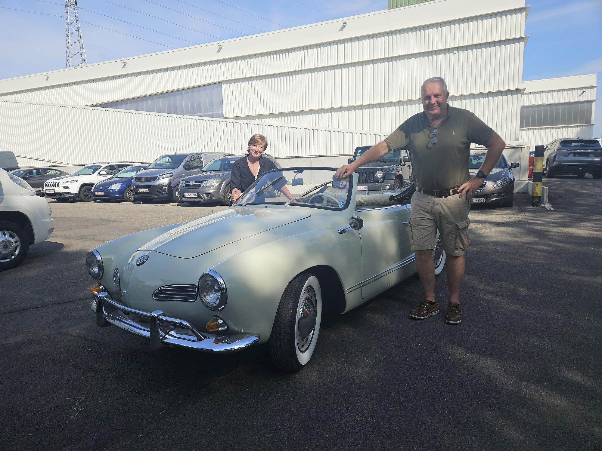 VW Karmann Ghia van 1964, gerestaureerd door BECAR